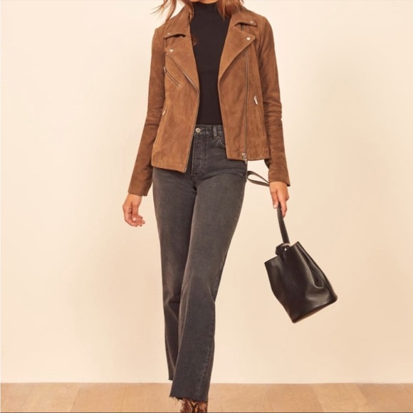 Reformation X Veda Suede Jacket - Picture 2 of 9